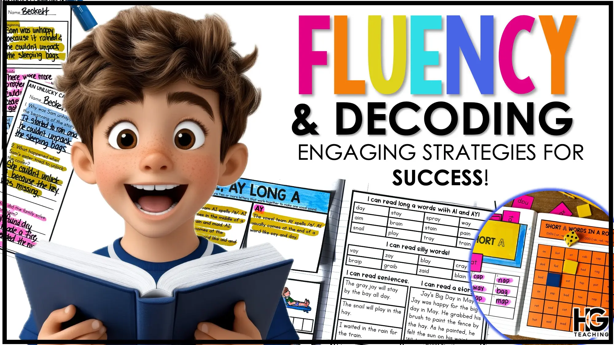 Phonics Interactive Notebook for Fluency and Decoding: Engaging Strategies for Success